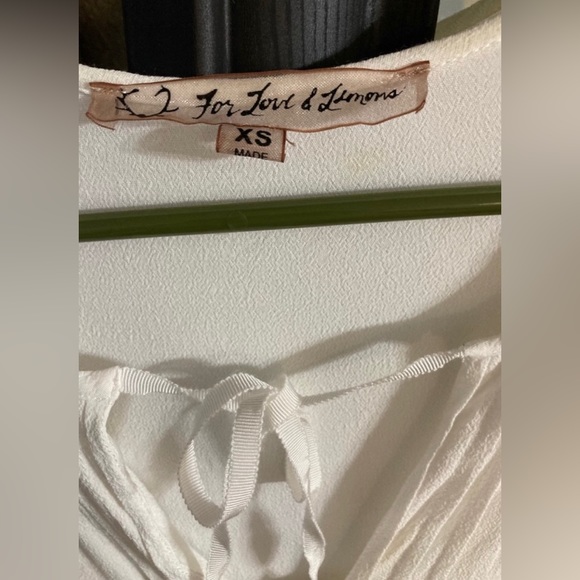 For Love and Lemons FL&L Eva Midi Dress Size XS EUC - Picture 5 of 7